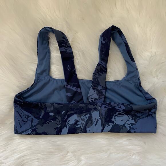 NWOT Aerie Offline Blue Goals Collection Medium Support Sports Bra - Picture 4 of 7
